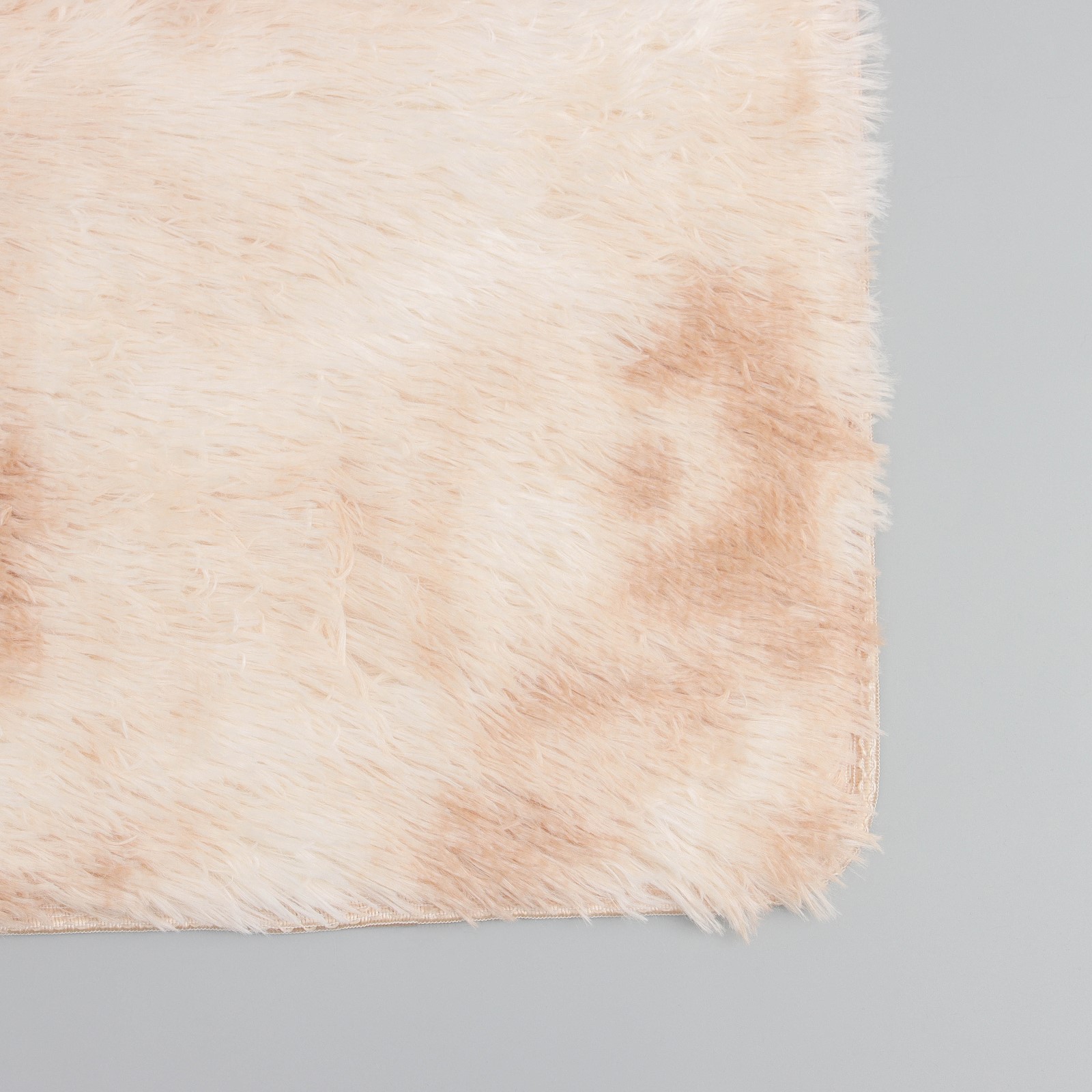 Коврик Доляна для ванной «Пушистик» 50×80 см цвет коричнево-бежевый - фото 9