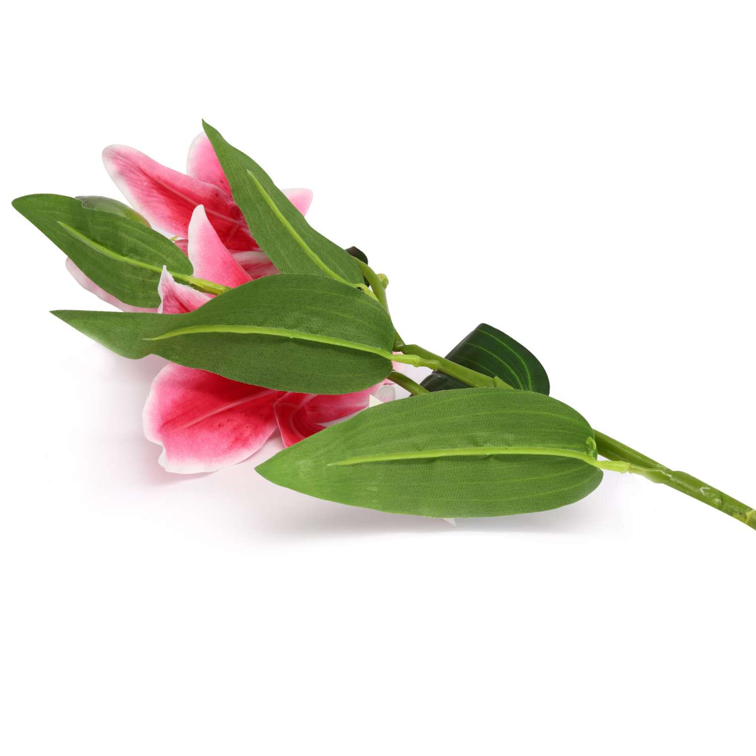 Цветок искусственный Astra Craft Лилии 80 см цвет розовый - фото 2