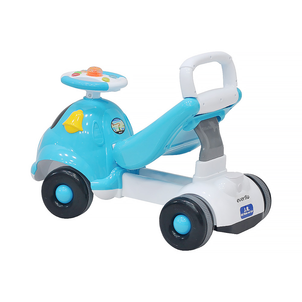 Детская каталка EVERFLO Funny police ЕС-909 blue - фото 4