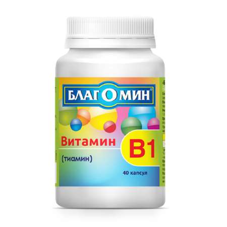 БАД Благомин Витамин В1 тиамин №40