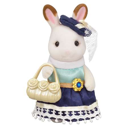 Набор SYLVANIAN FAMILIES TOWN Series Шоколадная крольчонок Старшая сестра в городе