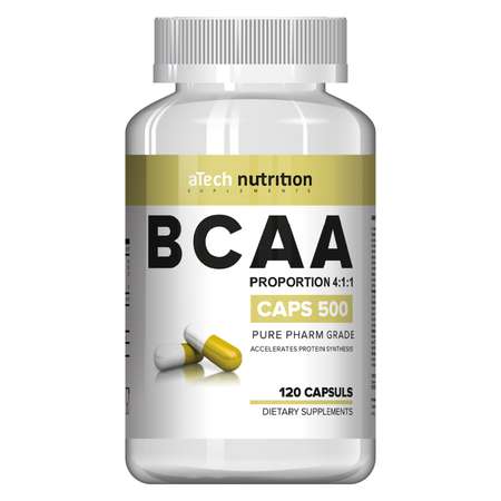БЦАА 4-1-1 aTech nutrition 120капсул