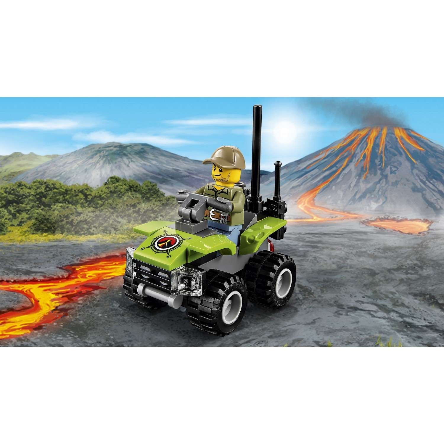 Конструктор LEGO City Volcano Explorers Набор для начинающих "Исследователи Вулканов" (60120) - фото 5