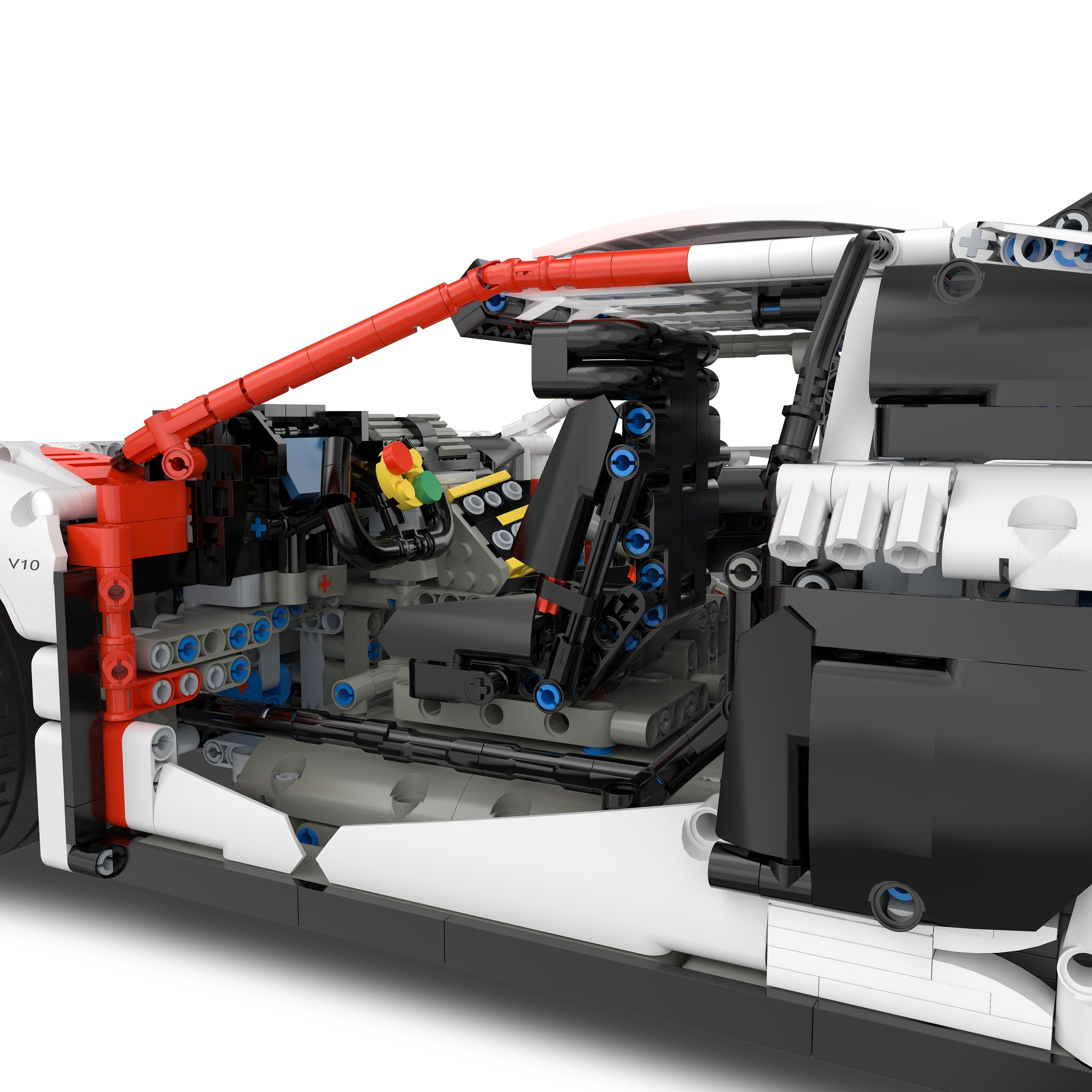 Конструктор Rastar РУ 1:8 Audi R8 LMS GT3 99300 3322  элемента - фото 11