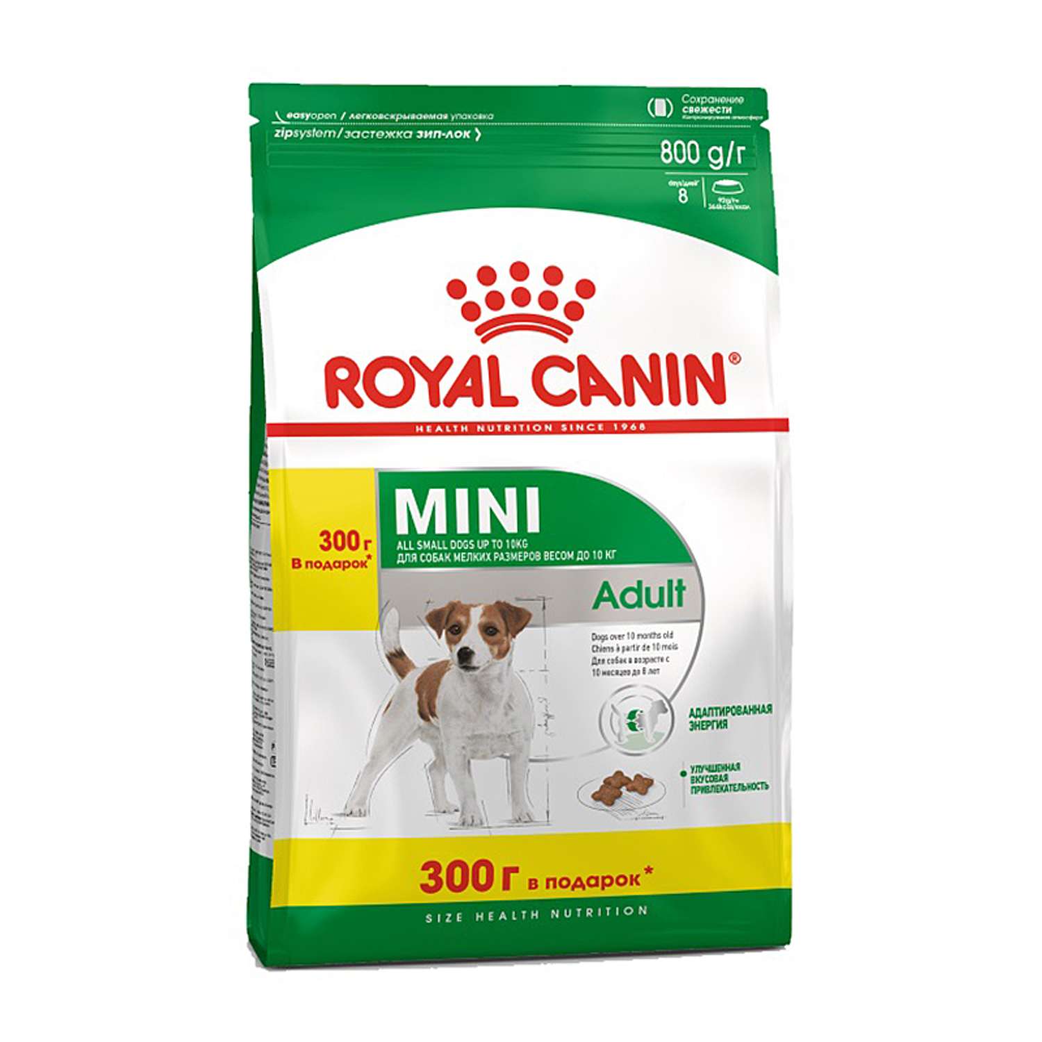 Корм для собак ROYAL CANIN мелких пород 500г+300г - фото 1