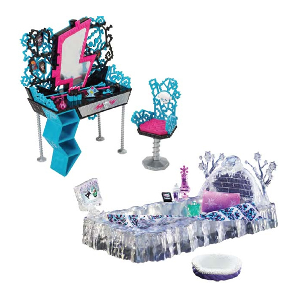 Набор МЕБЕЛИ ДЛЯ КУКОЛ СЕРИИ MONSTER HIGH BDD89 / BDD91