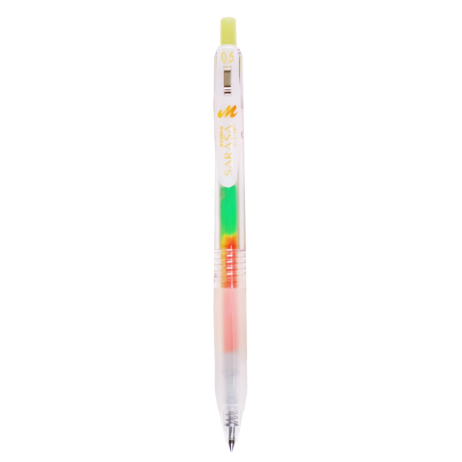 Ручка гелевая ZEBRA Sarasa автоматическая 5цветов 1154854 - фото 7