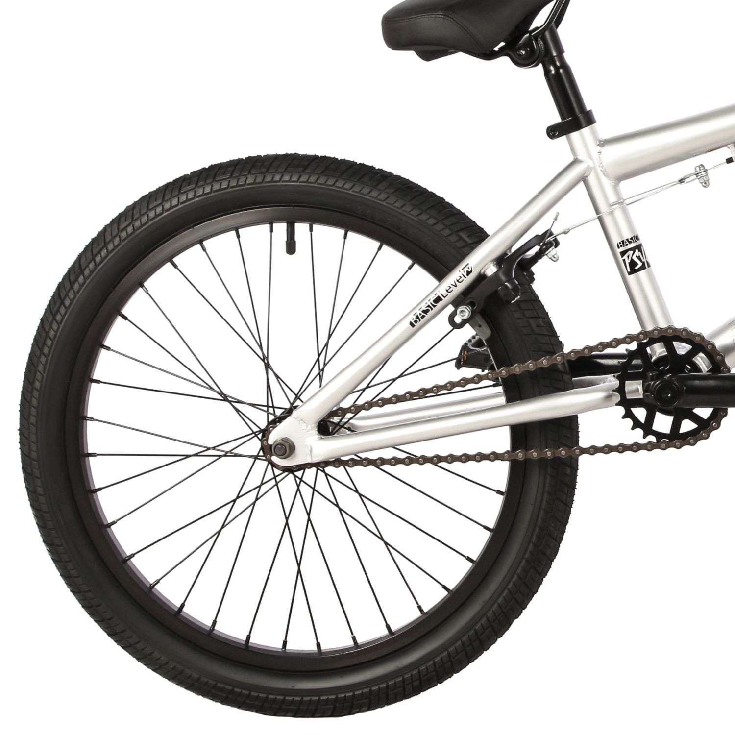 Велосипед 20BMX серебристый NOVATRACK BMX PSYCHO - фото 4