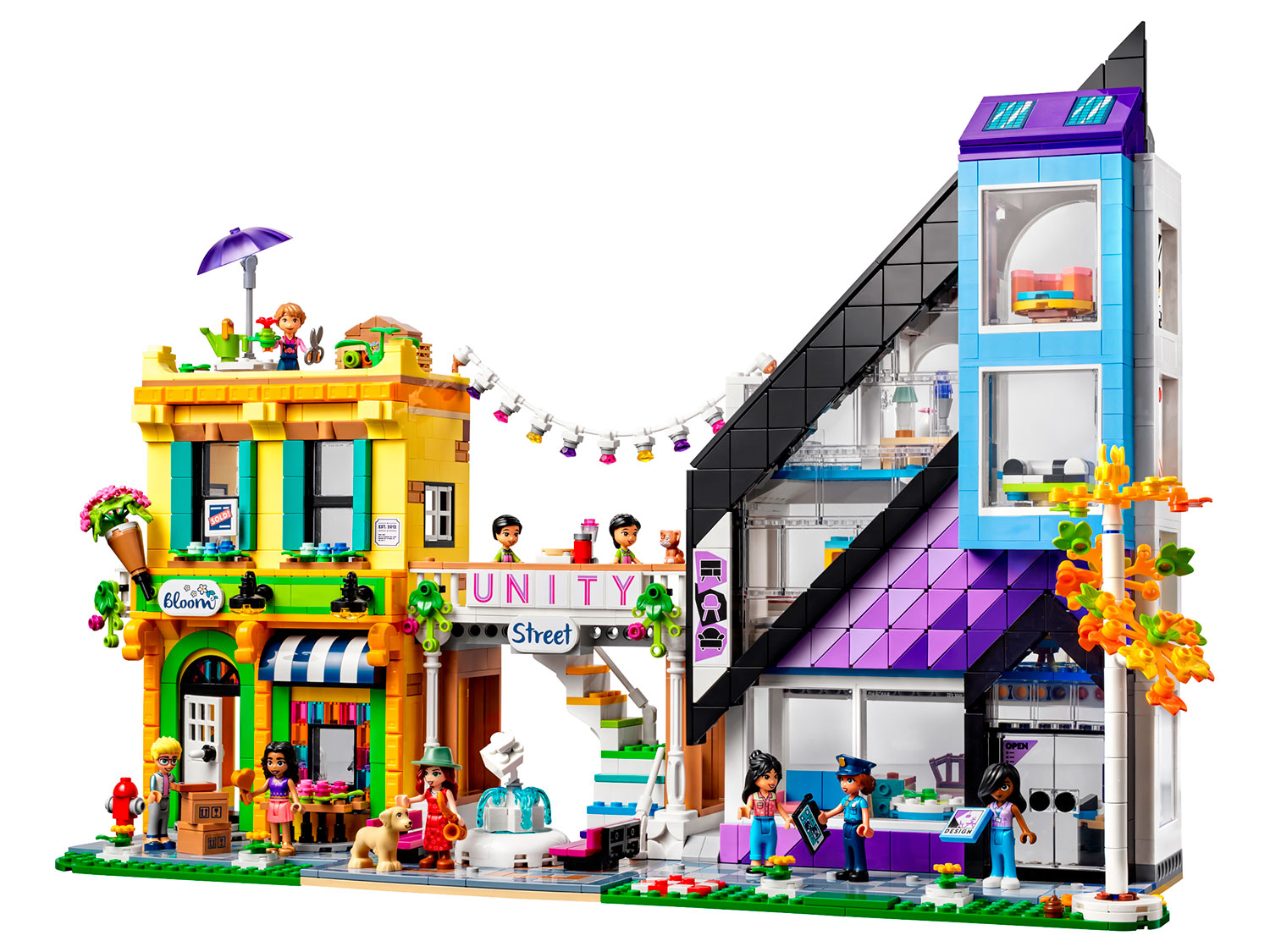 Конструктор детский LEGO Friends Магазины цветов 41732 - фото 7