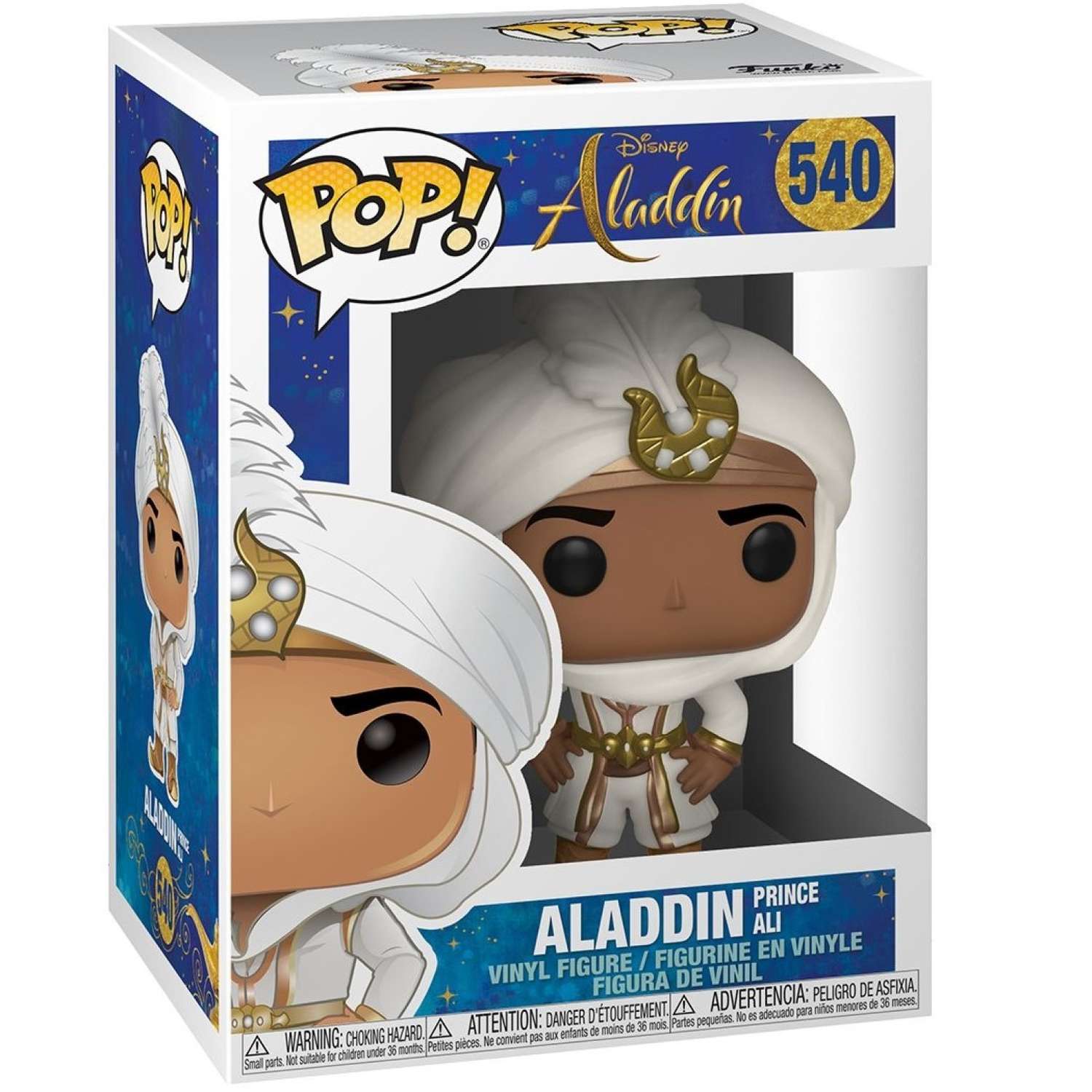 Фигурка Funko Pop vinyl Disney Aladdin Prince Ali Fun2055 - фото 2