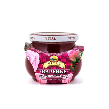 Варенье VITAL из лепестков роз 430г