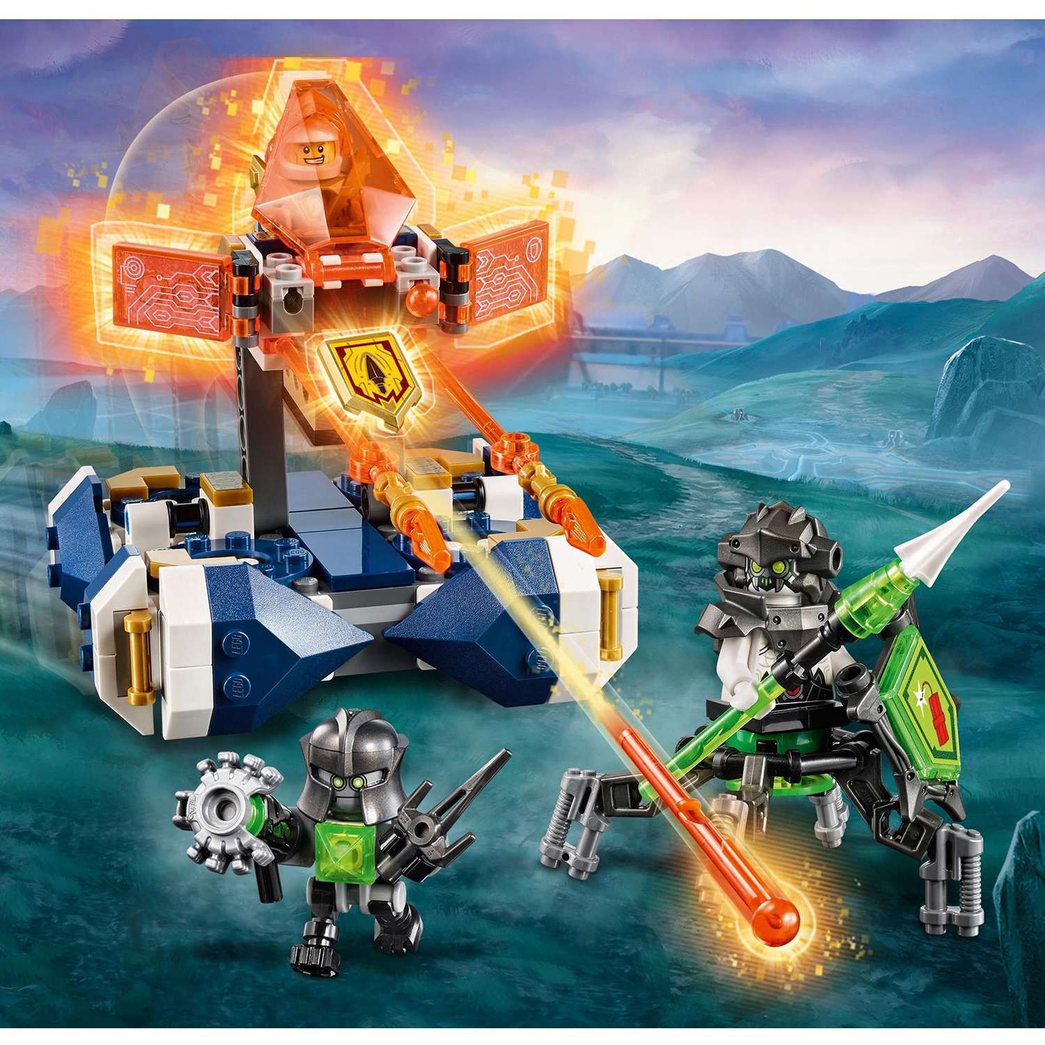 Конструктор LEGO Летающая турнирная машина Ланса Nexo Knights (72001) - фото 5
