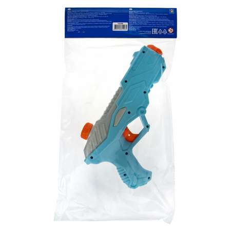 Водяной пистолет Аквамания 1TOY детское игрушечное оружие 32 см голубой