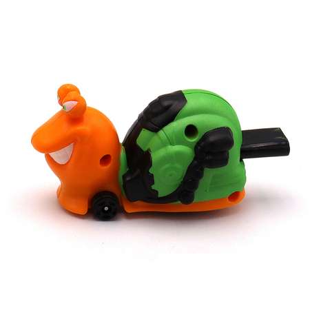 Набор Bugs Racings Гонка жуков Улитка с 1машинкой Оранжево-зеленый K02BR002-1