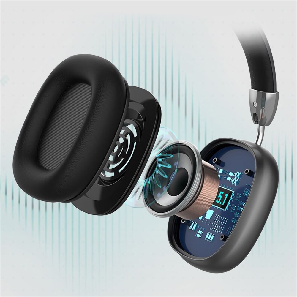 Наушники Gorsun E96 green bluetooth - фото 3