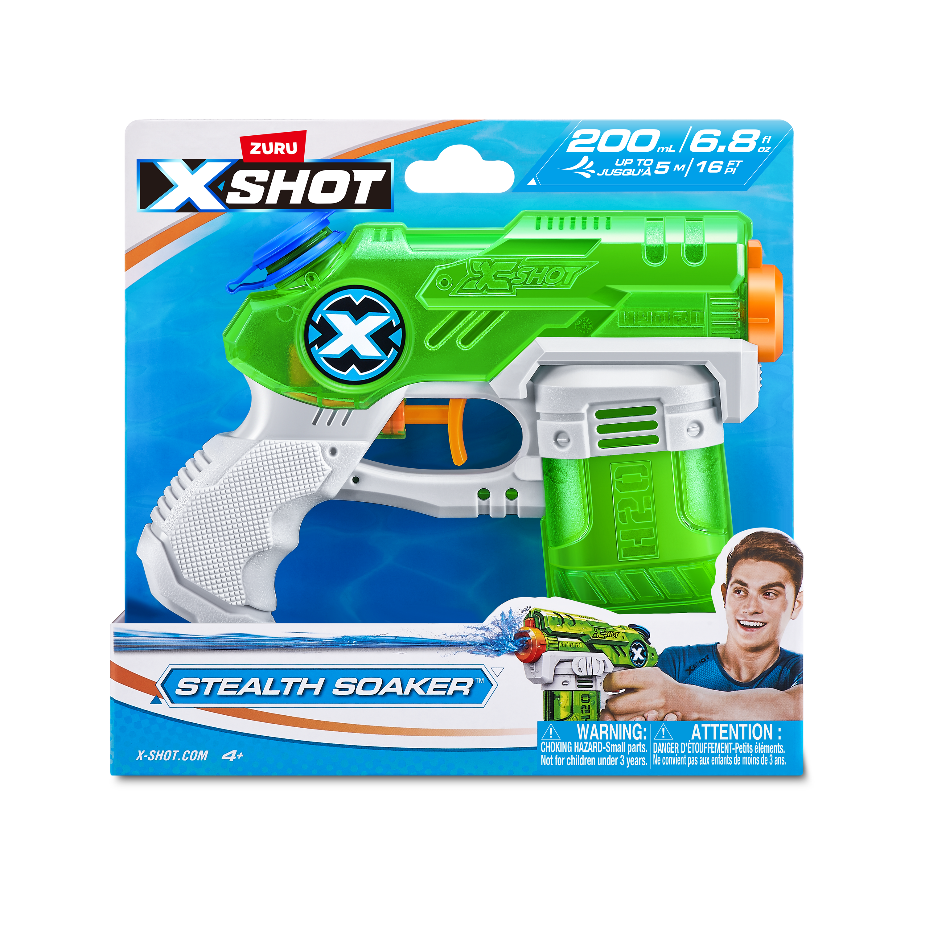 Бластер водный Zuru Zuru XSHOT  Water Стелс Сокер в ассортименте - фото 18