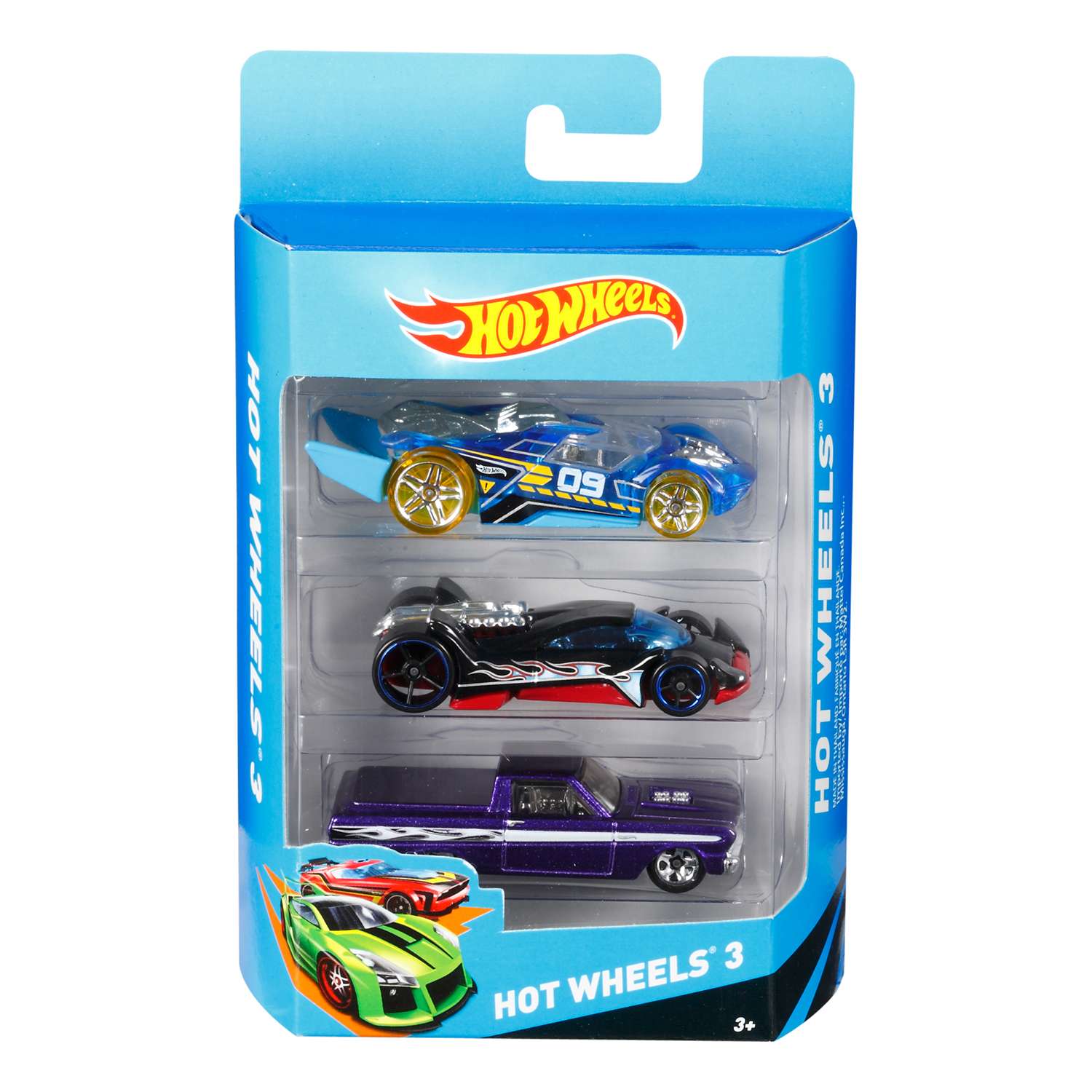 Подарочный набор Hot Wheels из 3 машинок в ассортименте K5904 - фото 47