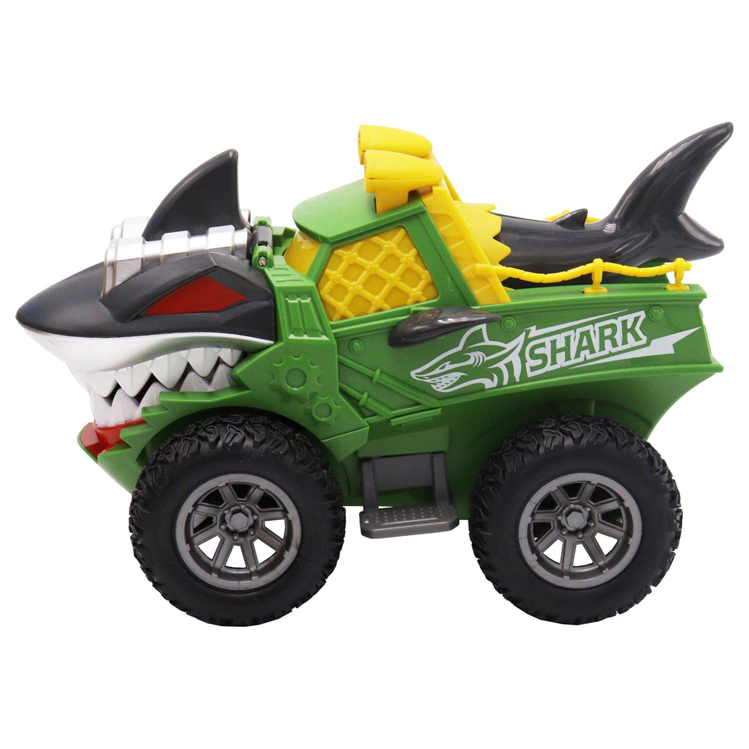 Машинка Funky Toys Акула Зеленый FT0735694 FT0735694 - фото 2