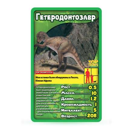Настольная игра TopTrumps Козырные карты Динозавры