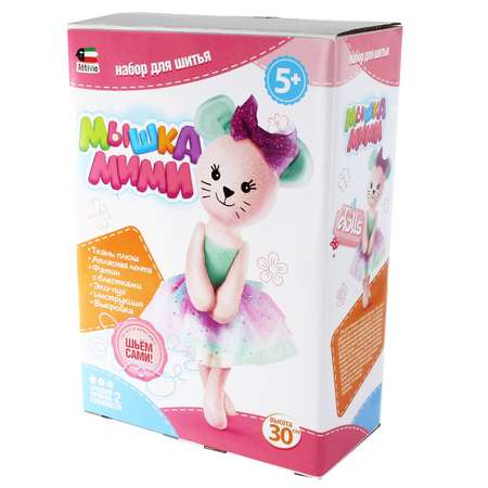 Набор для творчества Attivio Сшей игрушку Мышка Мими 457102ДМ