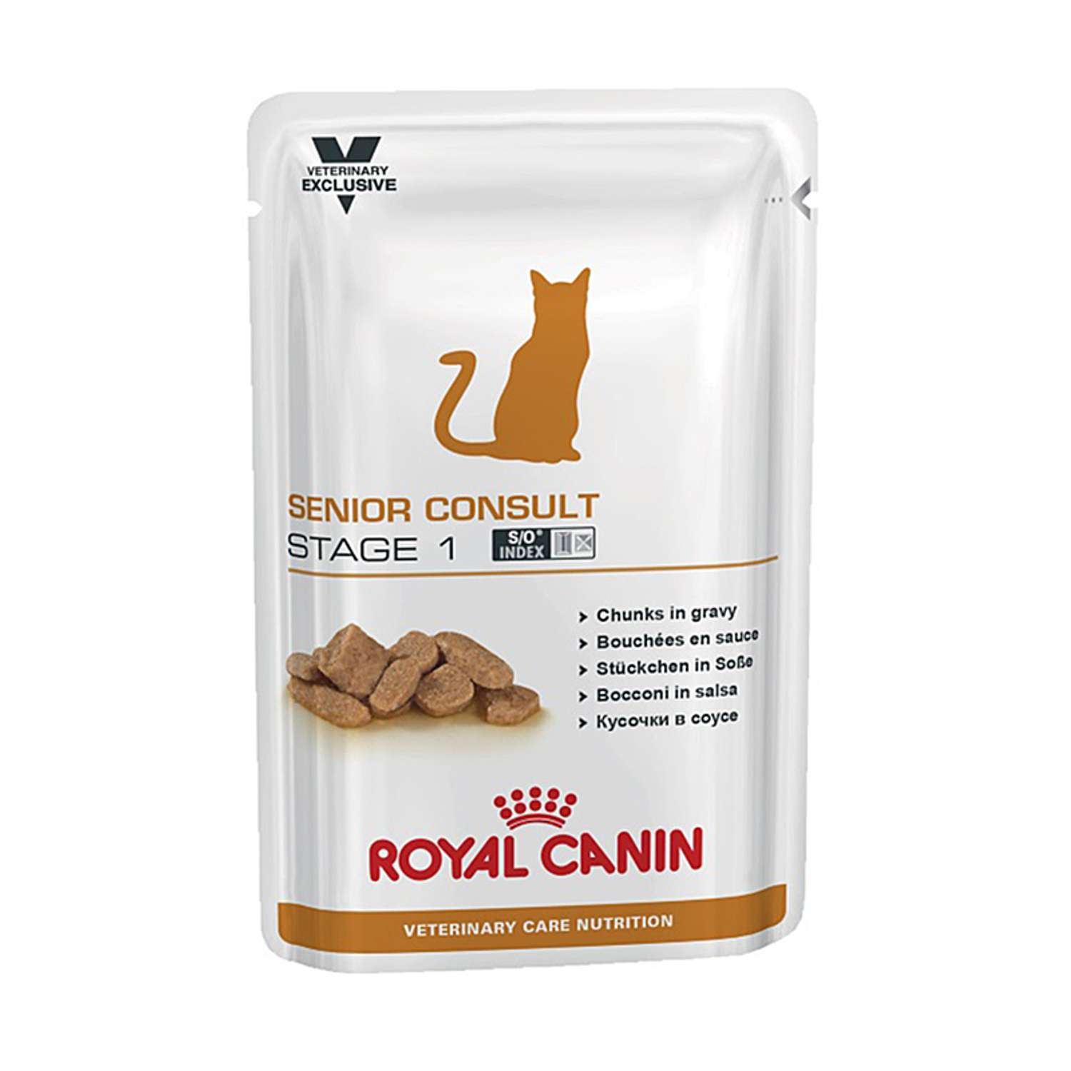 Корм для кошек ROYAL CANIN Senior Consult Stage1 кастрированных пожилых консервированный 0.1кг - фото 1