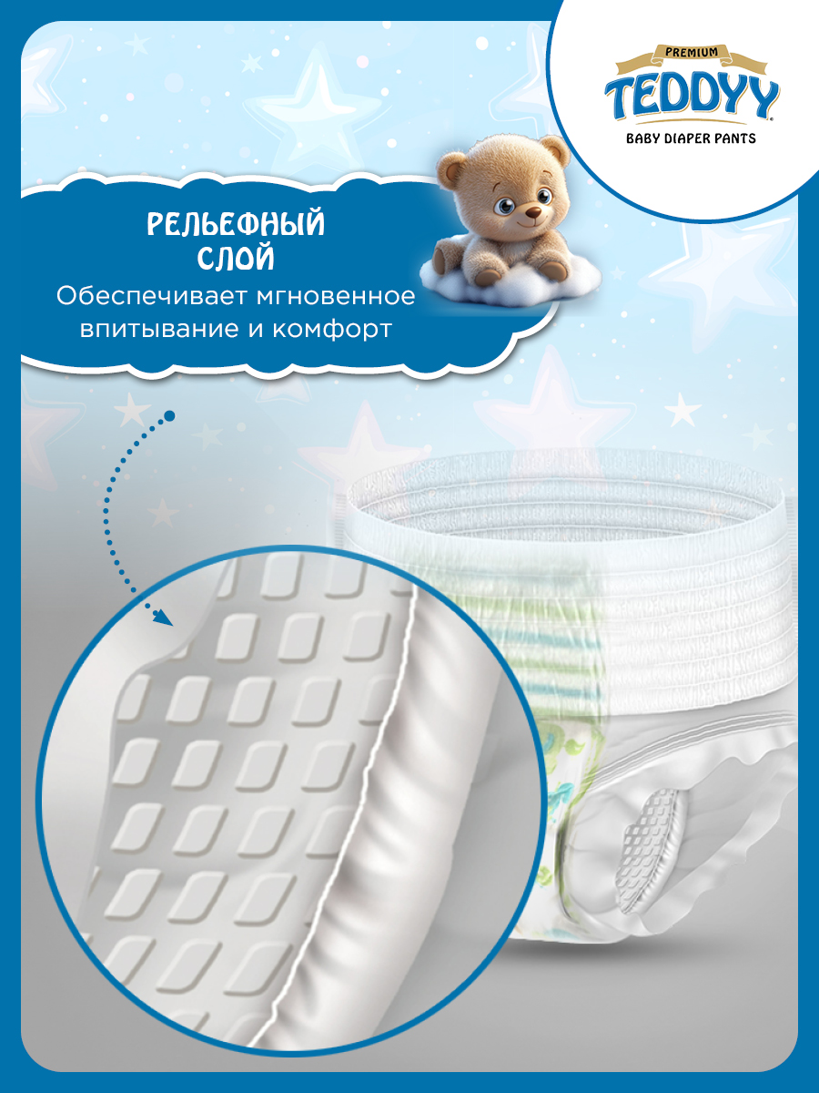 Подгузники Teddy Baby Premium - фото 5