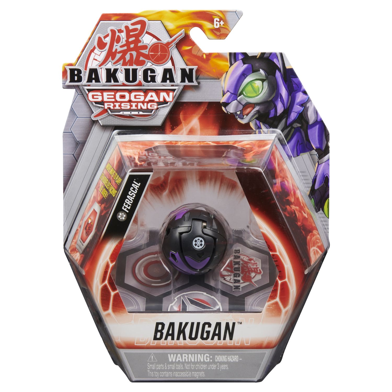 Фигурка-трансформер Bakugan S3 Cait Sith Black 6061459/20129964 - фото 4 