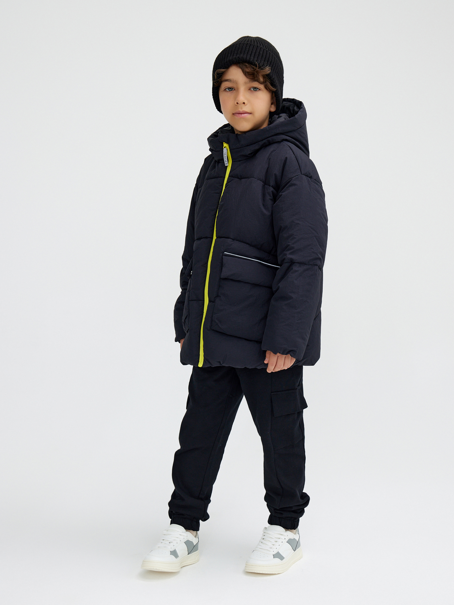 Куртка Totti Kids AW23TKB010/Куртка/Черный - фото 7