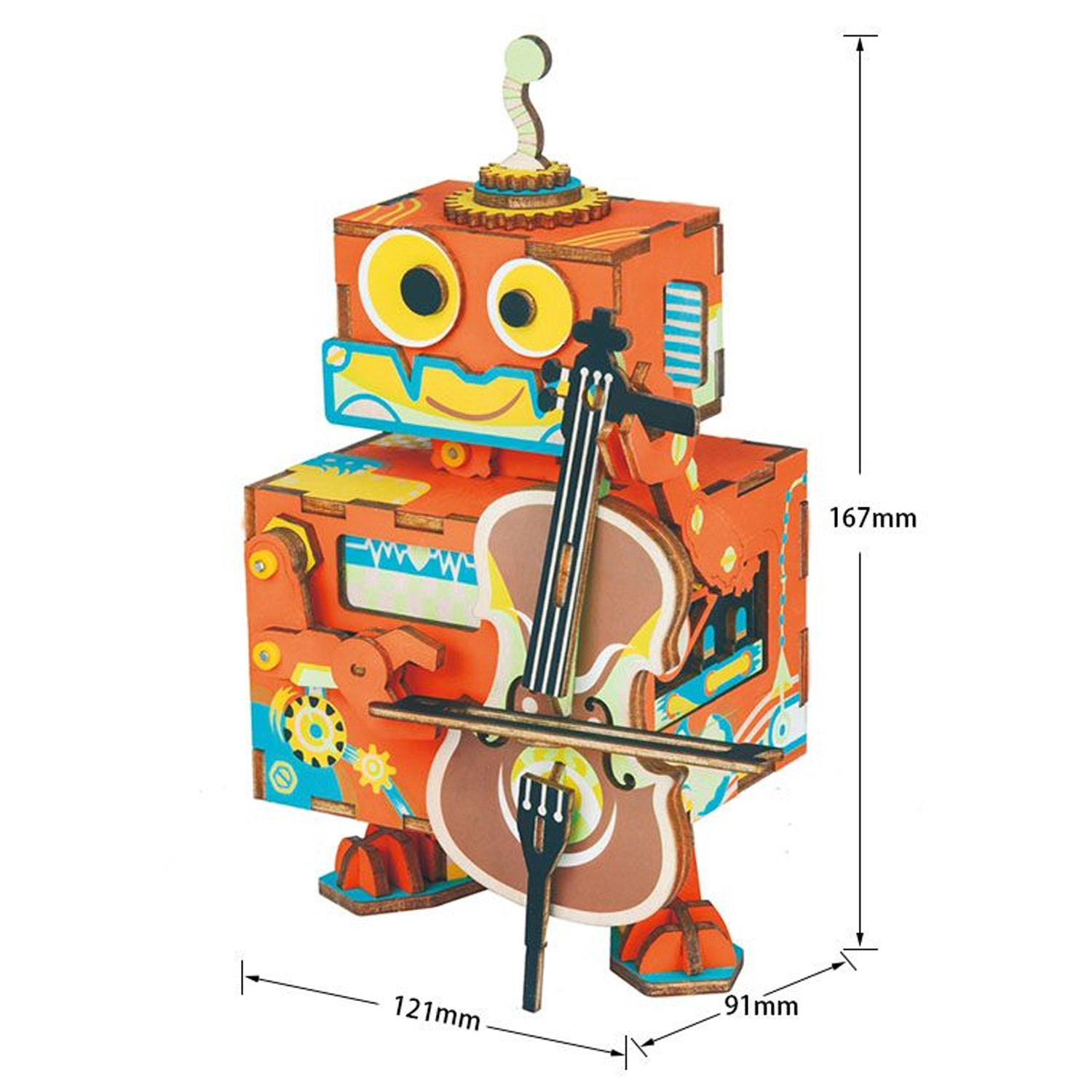 Конструктор Robotime Робот - фото 4