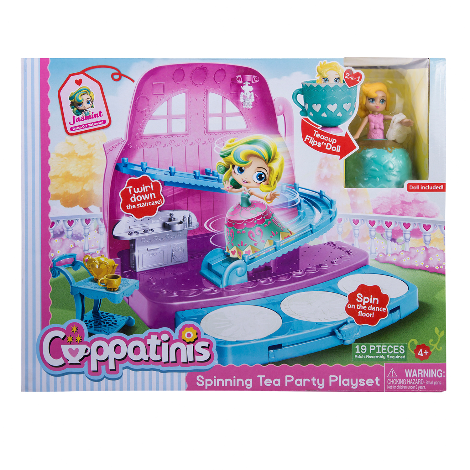 Набор игровой CUPPATINIS Spinning Tea Party Playset 46741 - фото 3