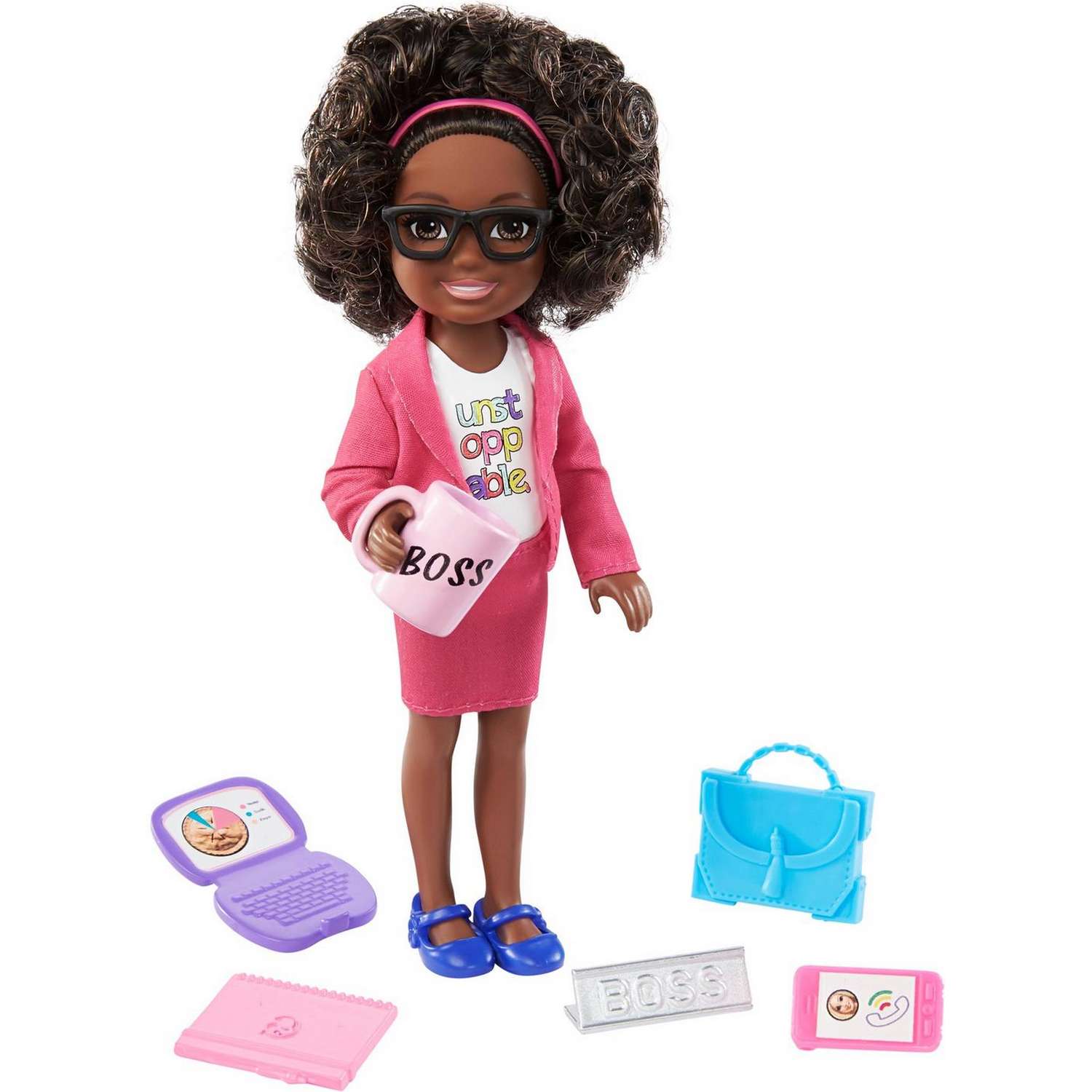 Набор Barbie Карьера Челси Бизнесвумен кукла+аксессуары GTN93 GTN86 - фото 1