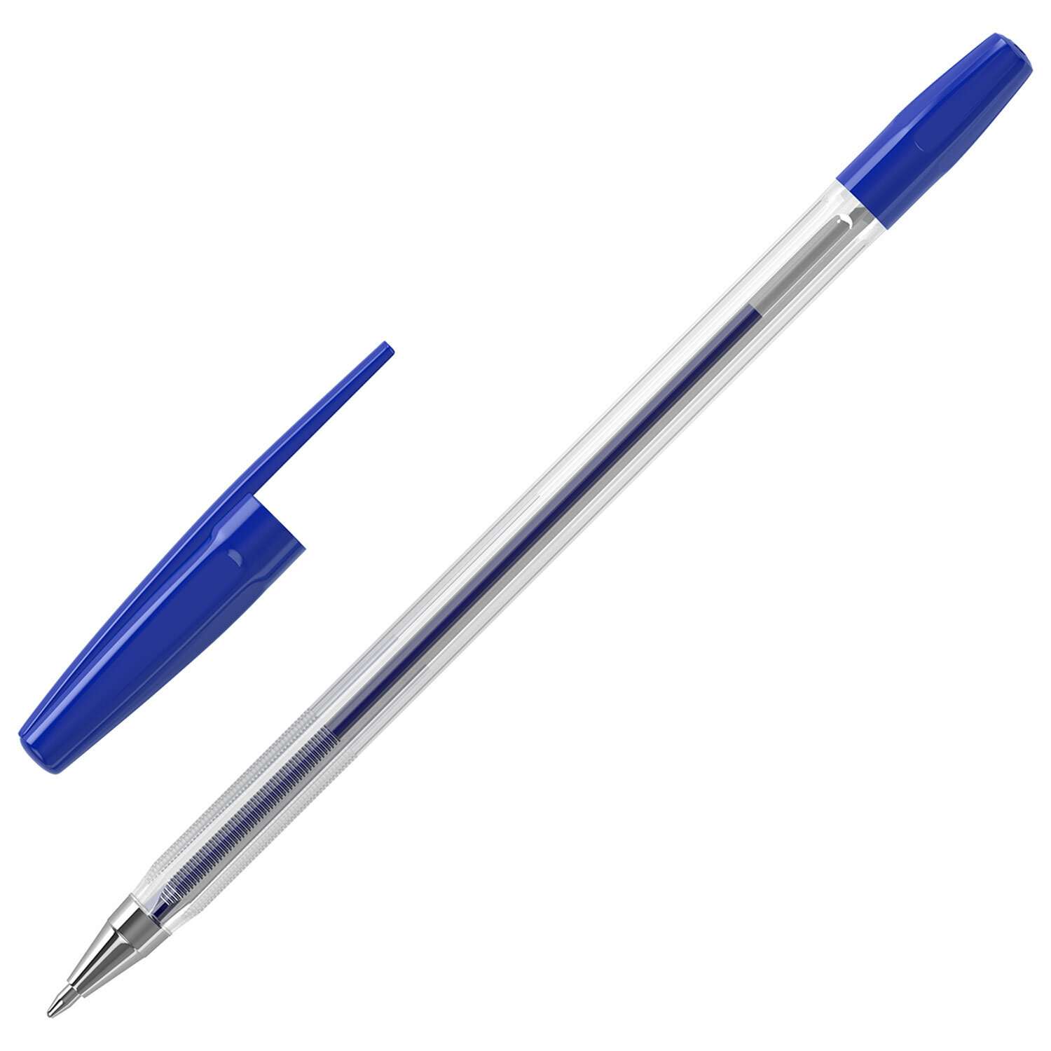 Ручки шариковые Brauberg цветные набор 10 штук тонкие для школы - фото 8