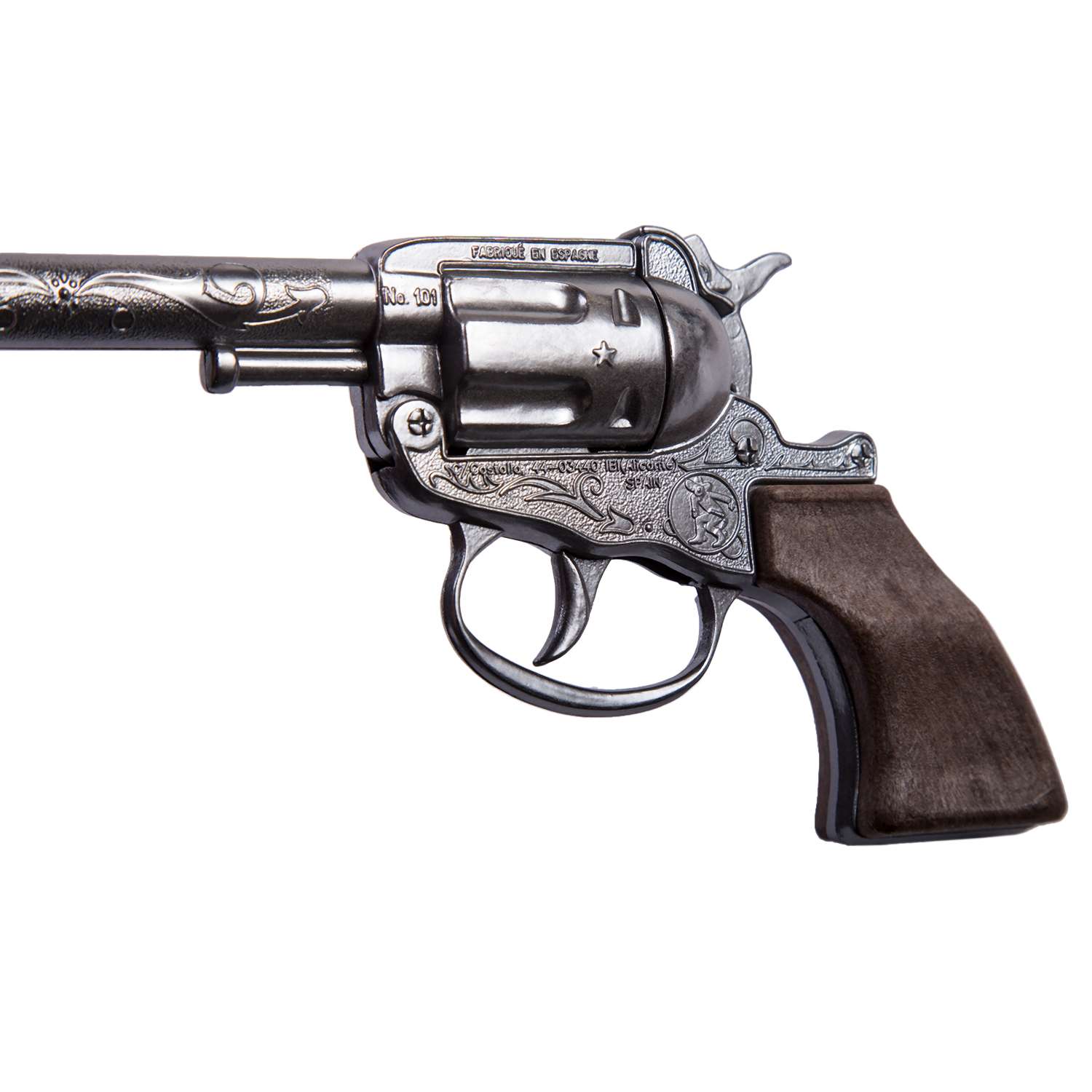 Револьвер ковбоя Gonher сталь 20,5 см - фото 5
