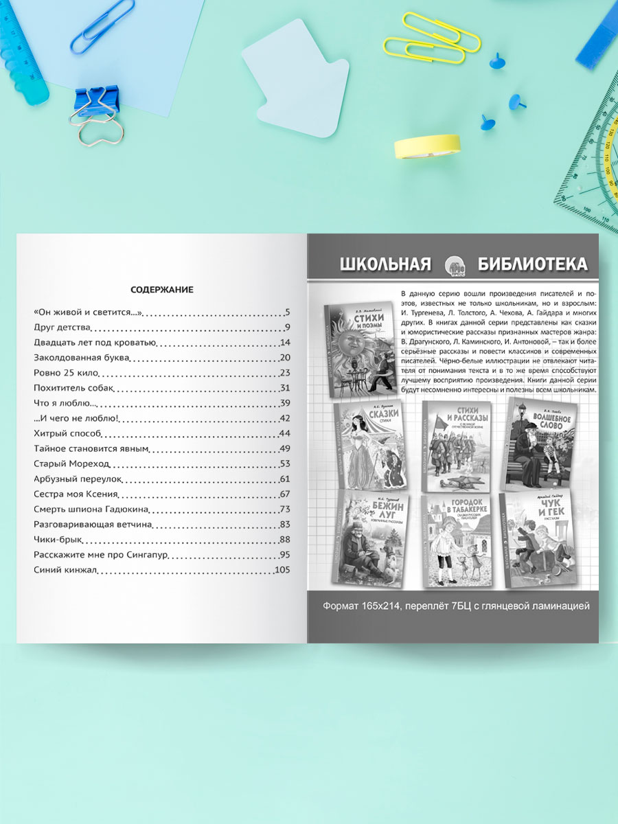 Книга Проф-Пресс школьная библиотека. Заколдованная буква. Денискины рассказы В. Драгунский - фото 5