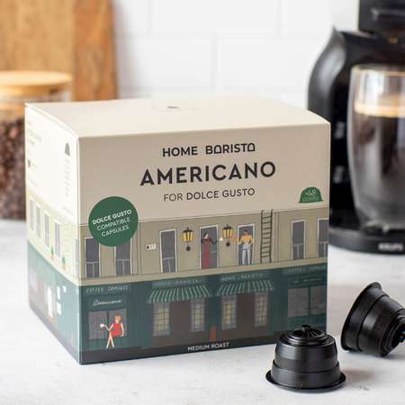 Кофе в капсулах HOME BARISTA Americano 48 шт.