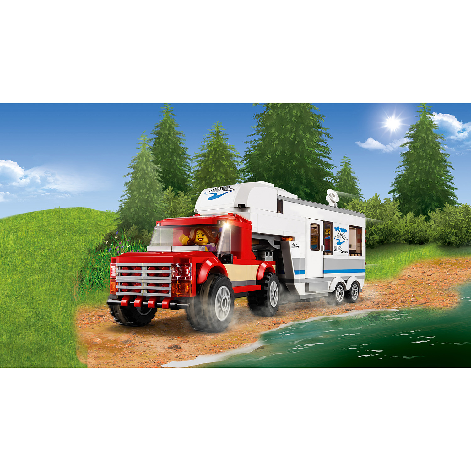 Lego 60182 city pickup and caravan clearance