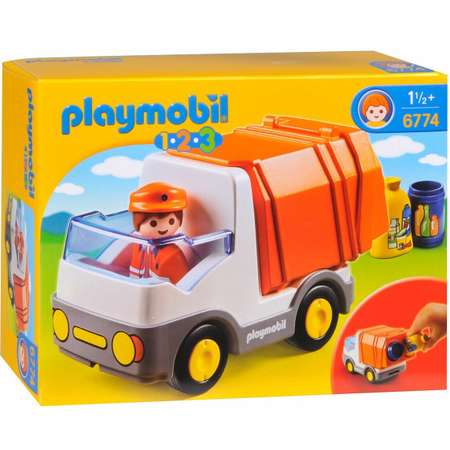 Конструктор Playmobil Recycling Truck 1 2 3 Мусоровоз