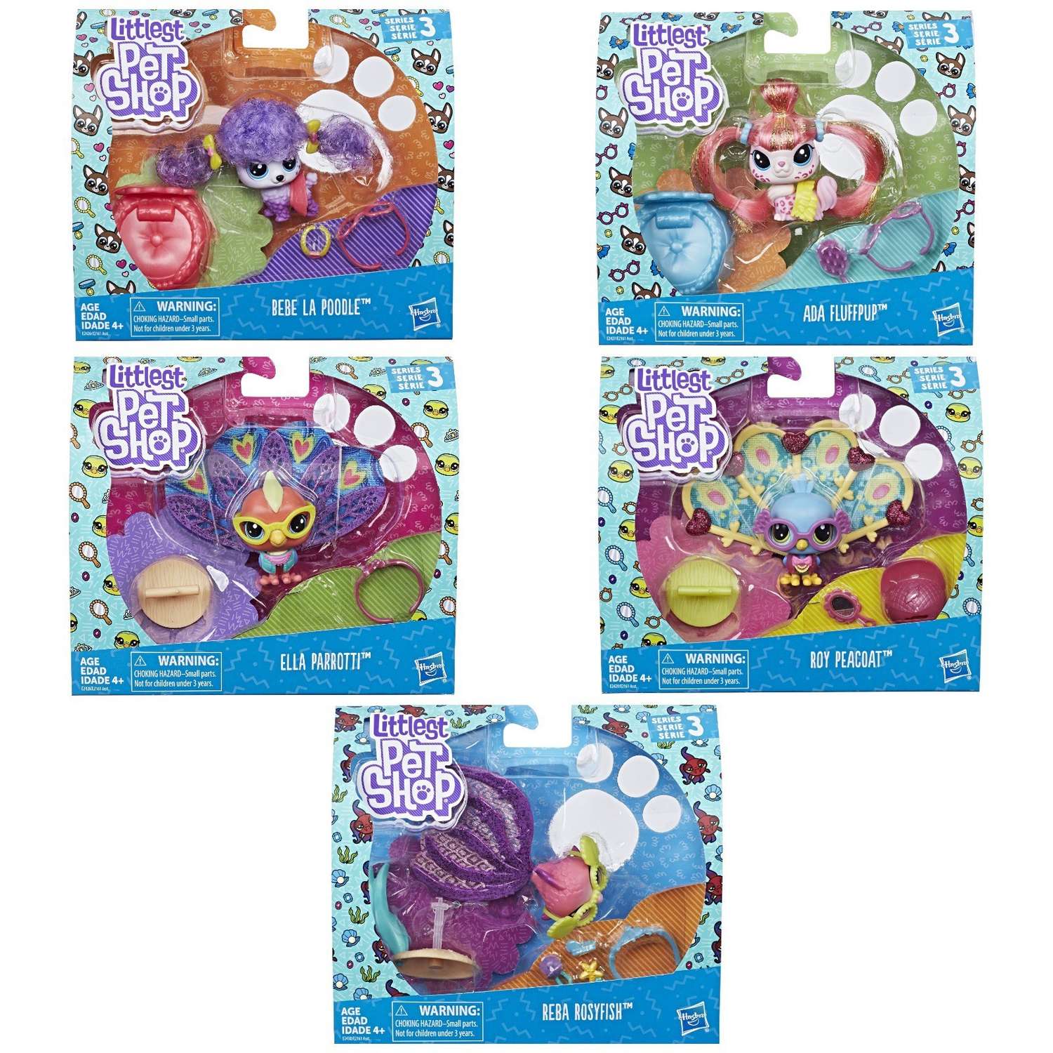 Набор игрушек Littlest Pet Shop Премиум Петы в ассортименте E2161EU4 - фото 2