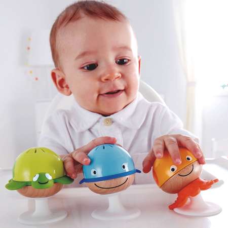 Игрушки для малышей HAPE Морские друзья 3 предмета E0330_HP