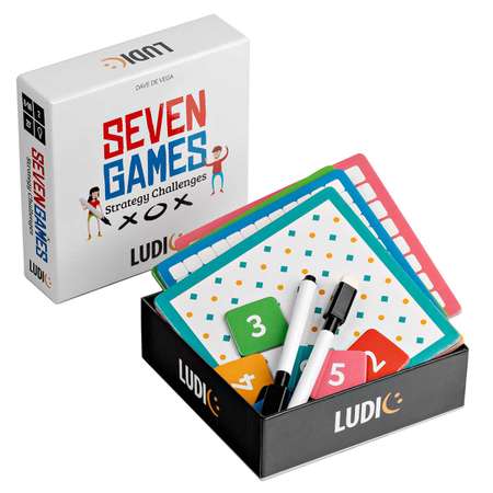 Карточная настольная игра LUDIC семь игр