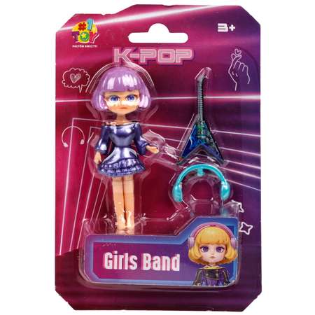 Игрушка-сюрприз K-pop Boys Band 1TOY Кукла для девочки маленькая фигурка аниме корейская с аксессуаром 1 шт.