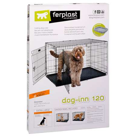 Клетка для собак Ferplast Dog-inn 120 Черная