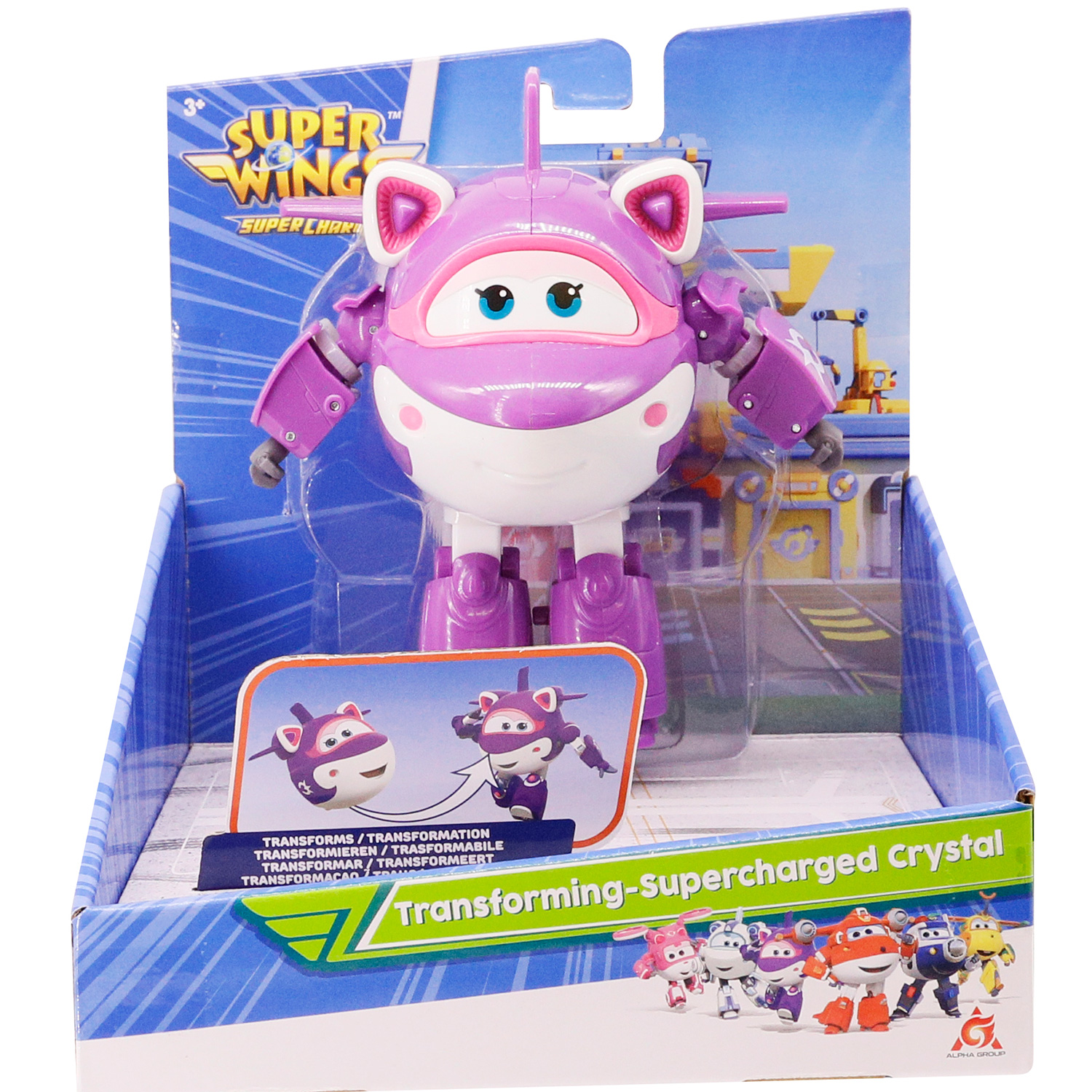 Трансформер Super Wings Кристалл EU740263