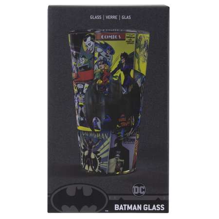 Бокал PALADONE стеклянный Batman Glass 450 ml PP8263BM