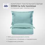 Комплект постельного белья SONNO by Julia Vysotskaya 2-спальный цвет Зимняя мята