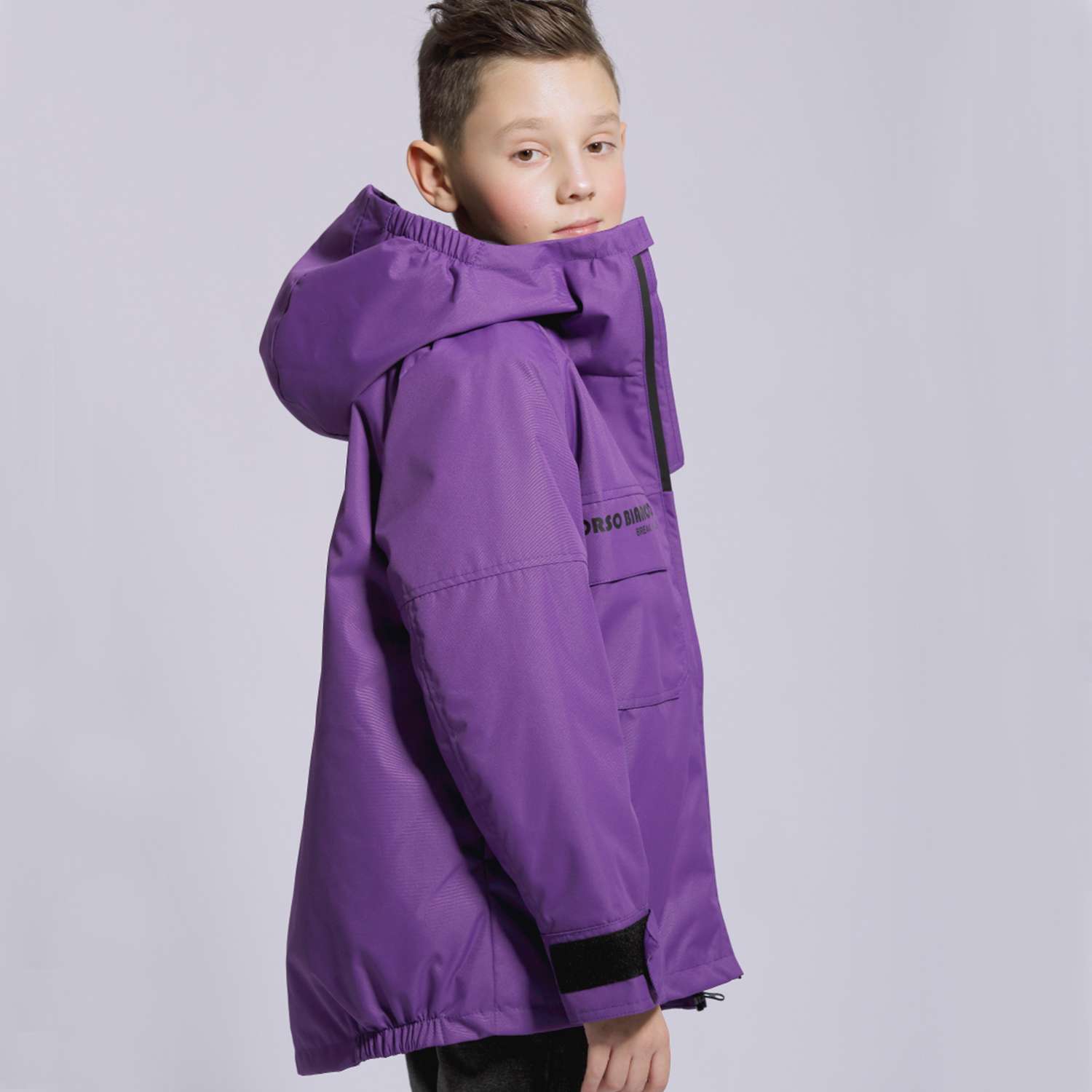 Куртка Orso Bianco OB21095-22_фиолетовый - фото 3