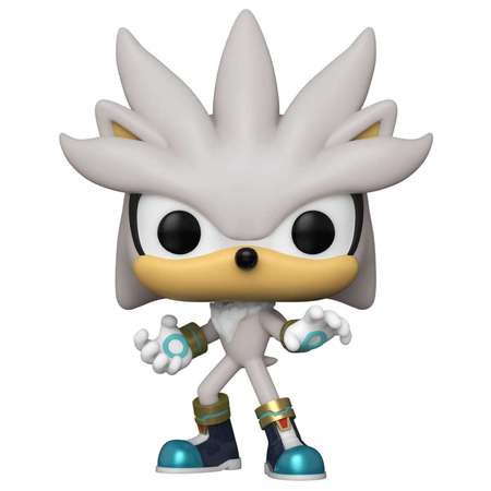 Фигурка Funko POP! Games Sonic the Hedgehog 30th Silver Серебряный Соник