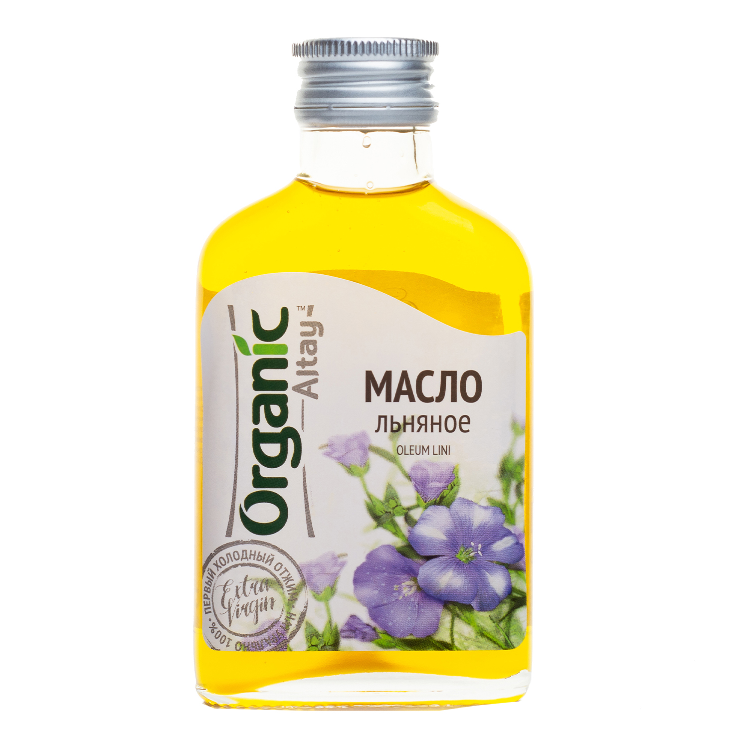 Масло Organic Altay льняное 0.1л - фото 1