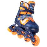 Ролики раздвижные RIDEX Inline skates Wing Orange plastic S