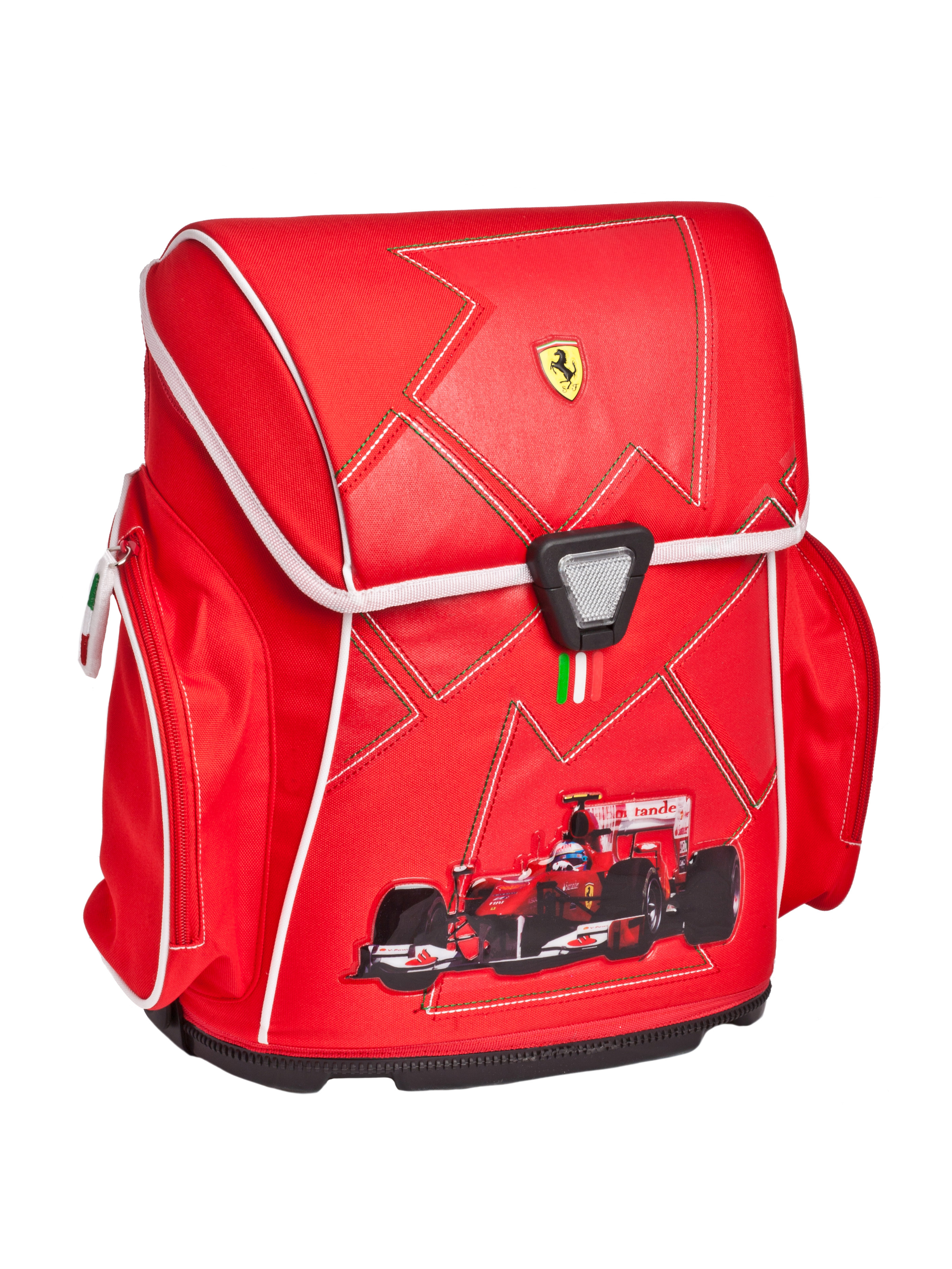 Рюкзак с твердым дном CARTORAMA FERRARI INTERNATIONAL 30x16.5x39см - фото 1